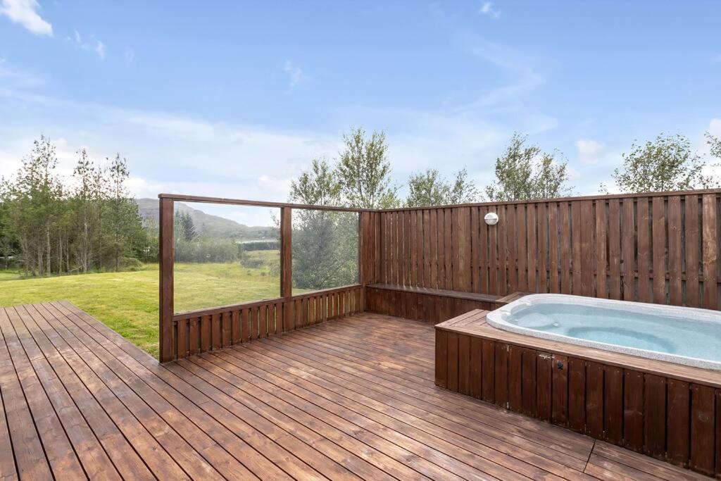Scandinavian Villa In South Iceland Laugaras Exterior foto